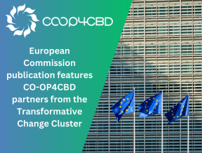 Featured image for CO-OP4CBD partners from the Transformative Change Cluster featured in European Commission publication