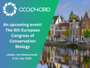 Featured image for An upcoming event: The 8th European Congress of Conservation Biology