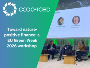 Featured image for Toward nature-positive finance: a EU Green Week 2026 workshop