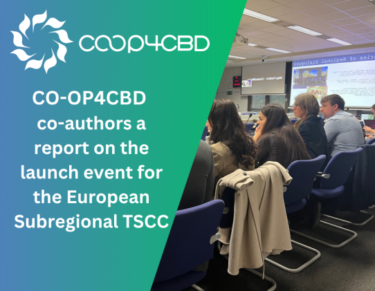 Featured image for CO-OP4CBD partners co-author new report on the launch of the European Subregional TSCC
