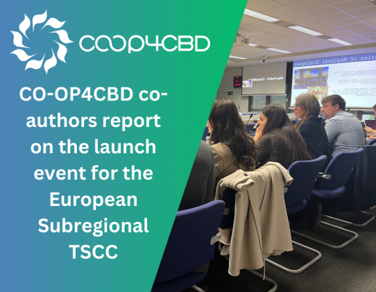 Featured image for CO-OP4CBD partners co-author new report on the launch of the European Subregional TSCC