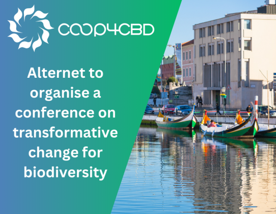 Featured image for CO-OP4CBD partner Alternet to organise a conference on transformative change for biodiversity