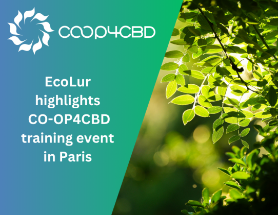 Featured image for EcoLur highlights CO-OP4CBD training event in Paris