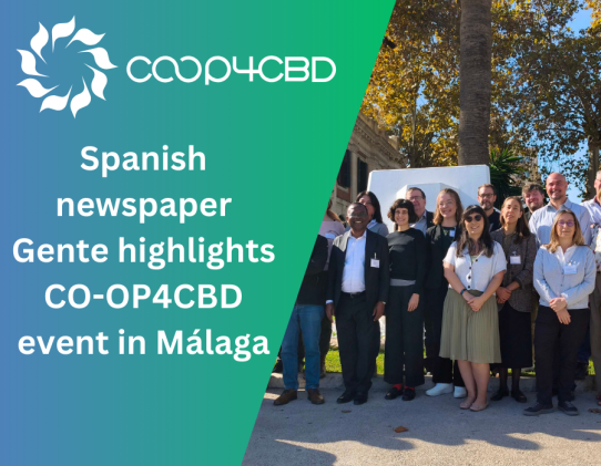 Featured image for CO-OP4CBD's Training and Networking Session in Málaga highlighted in Spanish newspaper Gente