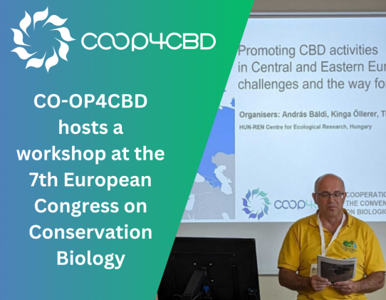 Featured image for CO-OP4CBD Hosts a Workshop at the 7th European Congress on Conservation Biology